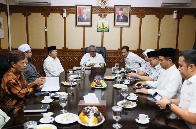 MPU Aceh Serahkan Taushiyah tentang Pelaksanaan PON kepada Pj Gubernur
