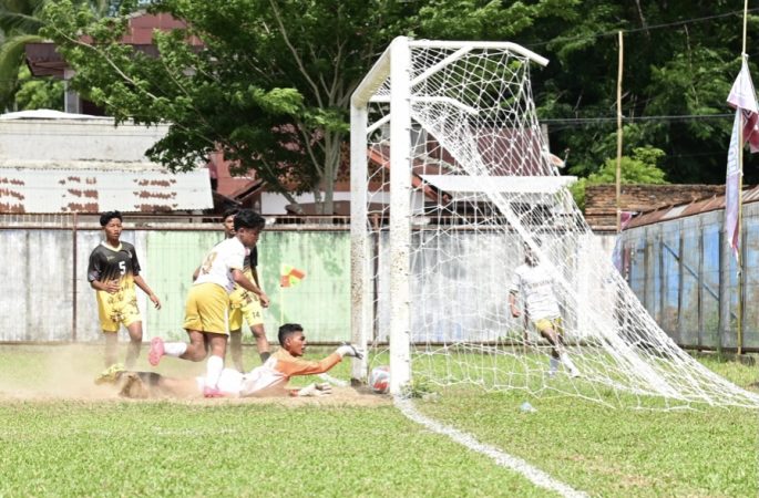 Benam Nagan Raya 7-1, Aceh Besar Buka Peluang Lolos Fase Knock Out Sepakbola Popda