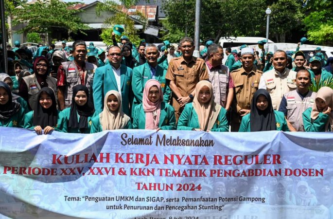 Pemkab Aceh Besar Terima 1.584 Mahasiswa KKN USK Periode XXV dan XXVI