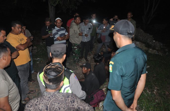 Satpol PP dan WH Aceh Besar Tertibkan Gepeng di Peukan Bada