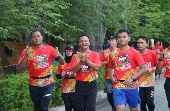 Bhayangkara Run 2024, Danlanud SIM jajal 10 KM