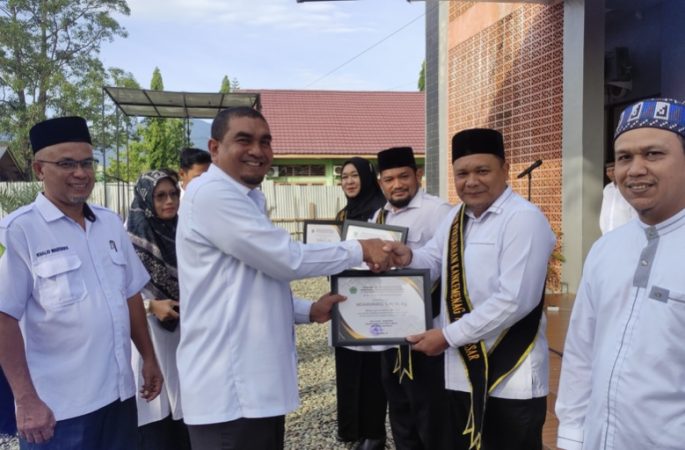 Kemenag Aceh Besar Kukuhkan 6 Agen Perubahan dalam Pembangunan Zona Integritas