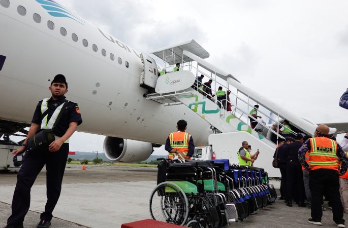 Jamaah Haji Kloter Pertama Aceh Tiba di Tanah Air
