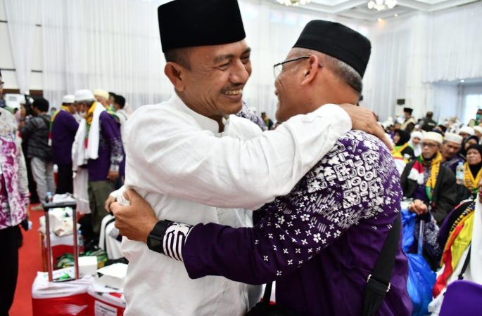 Pj Wali Kota Sambut Kepulangan Jamaah Haji Banda Aceh