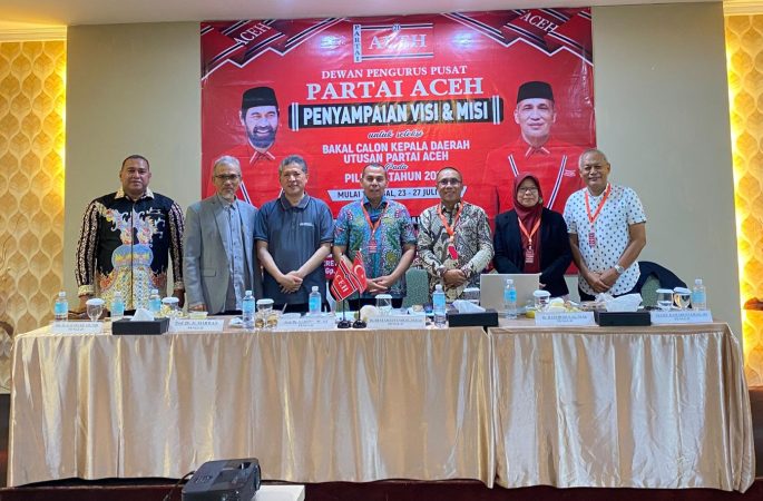 Satu-satunya Dari Parnas, Muslim Demokrat Sampaikan Visi Misi untuk Dampingi Mualem di Pilgub Aceh