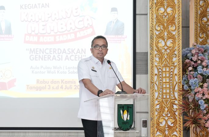 Pj Wali Kota Sabang Tekankan Pentingnya Kebiasaan Membaca
