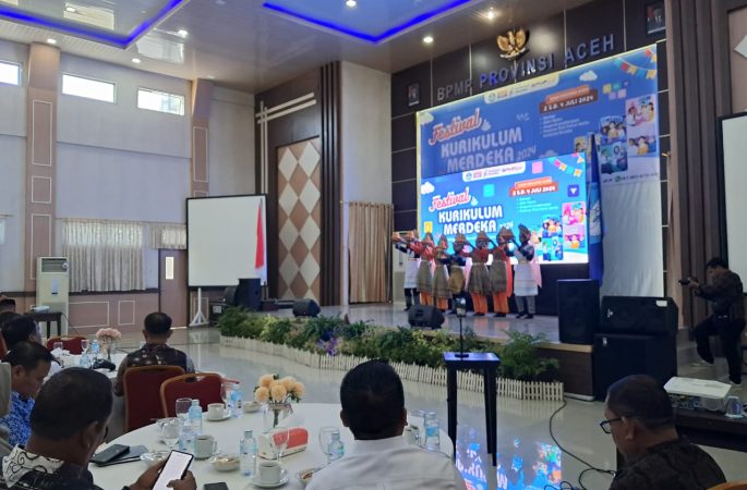 Kadis Pendidikan Aceh Buka Festival Kurikulum Merdeka 2024