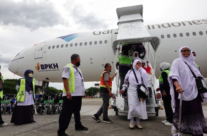 388 Jamaah Kloter 2 Tiba Tepat Waktu