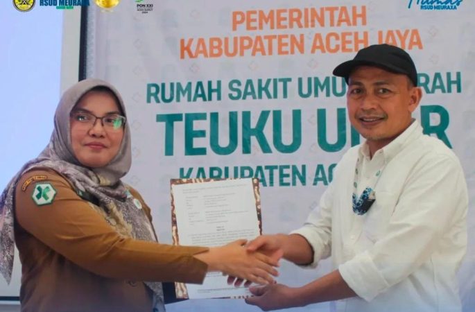 RSUD Meuraxa Teken MoU Layanan Rujukan Pasien dengan RSUD Teuku Umar Aceh Jaya