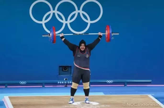 Mengenakan Hijab, Lifter Nurul Akmal Bangga Bisa Beraksi di Olimpiade Paris