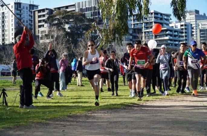 Meriahkan HUT Ke-79 RI, Fun Run Melbourne Hadirkan Semangat Kebersamaan