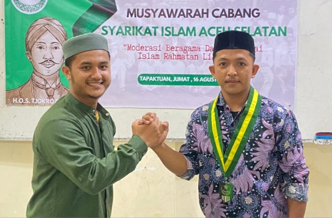 Andri Fihkri Terpilih sebagai Ketua DPC Syarikat Islam Aceh Selatan