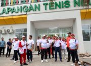 Pj Gubernur Aceh Tinjau Venue Tenis Neusu dan Stadion Harapan Bangsa