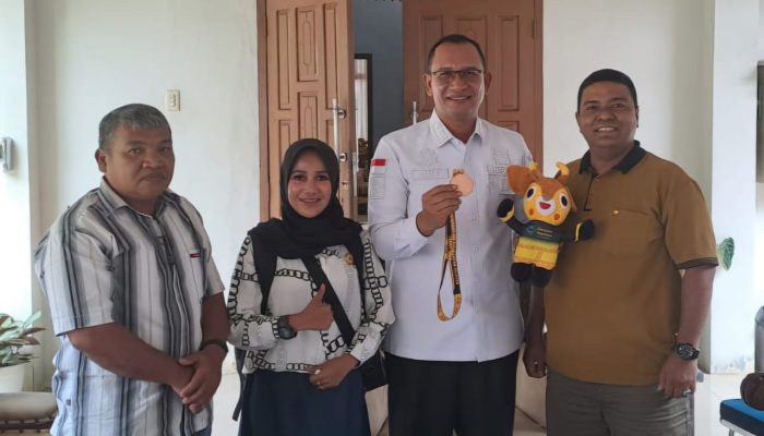 Pj Bupati Aceh Selatan Apresiasi Ichdar Ifan yang Berhasil Raih Medali di Porwanas XIV Kalsel