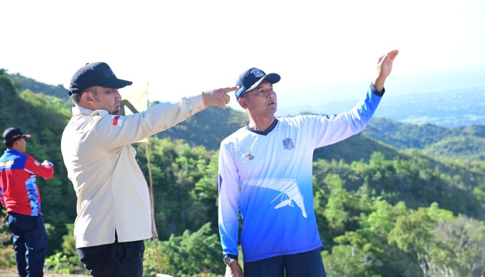 Pj Bupati Aceh Besar Bersama Danlanud SIM Kembali Tinjau Kesiapan Venue Paralayang