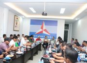 Petinggi Partai Pengusung Mualem – Dek Fadh Gelar Rapat Perdana di Kantor Demokrat