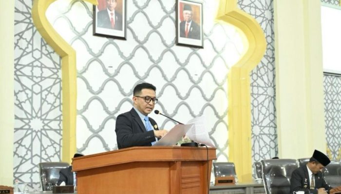 Pandangan Akhir Fraksi Demokrat DPRK Banda Aceh Terhadap Raqan Perubahan APBK TA 2024