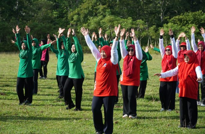 Organisasi Wanita Aceh Besar Kompak Semarakkan HUT ke-79 RI