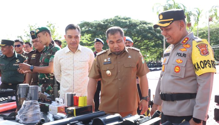 Pj Bupati Iswanto Hadiri Apel Gelar Pasukan Operasi Mantap Praja Seulawah 2024