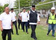 Pj Gubernur Aceh dan Ketum KONI Pusat Tinjau Venue Rugby untuk PON XXI di Banda Aceh