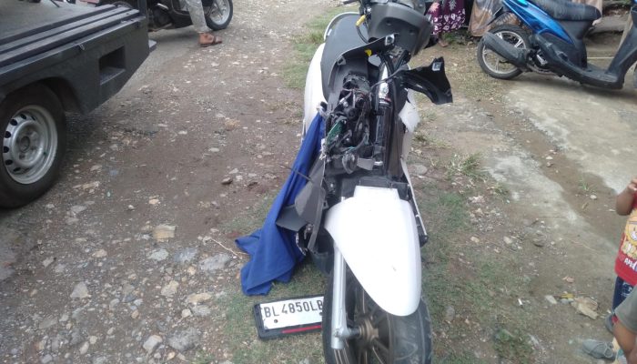 Kecelakaan Beruntun Terjadi di Peukan Bada
