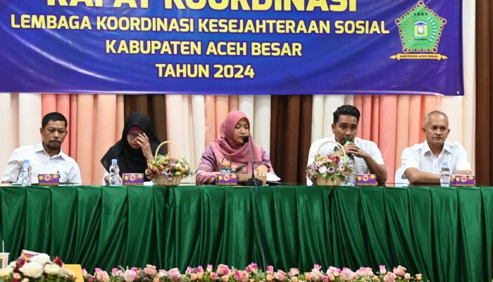 Sinergikan Program Kerja, LKKS Aceh Besar Gelar Rakor dengan Dinsos