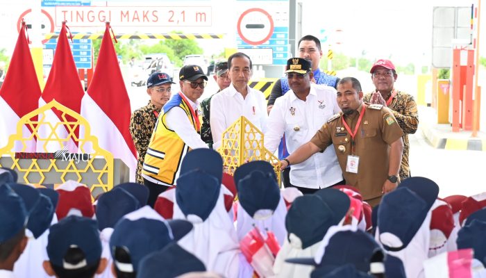 Presiden Jokowi Resmikan Empat Ruas Jalan Tol Sigli-Banda Aceh