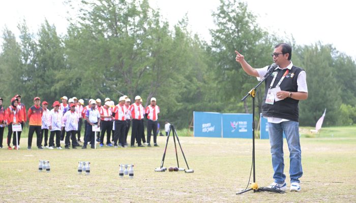 Woodball PON XXI Aceh-Sumut Dimulai, Plh Sekda Azwardi Ajak Atlet Junjung Kekompakan