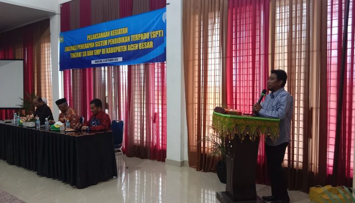 Aceh Besar Evaluasi Penerapan SPT di SD dan SMP