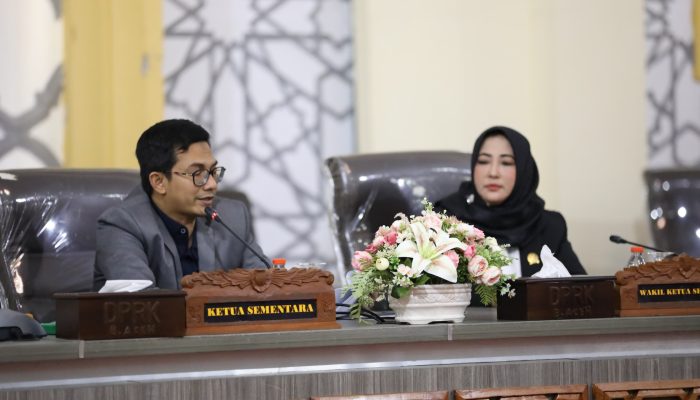 DPRK Banda Aceh Gelar Rapat Penetapan Fraksi-Fraksi Dewan 2024-2029