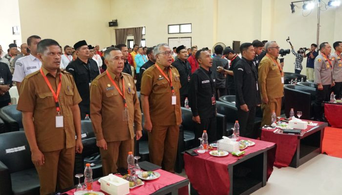 Wakili Pj Bupati, Kakesbangpol Hadiri Penetapan Nomor Urut Paslon Bupati dan Wakil Bupati Aceh Besar untuk Periode 2024-2029