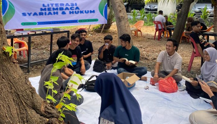 HMI dan Dema FSH UIN Ar-Raniry Sukses Gelar Literasi Membaca