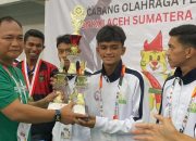 Diperkuat Santri Oemar Diyan, Tim Aceh Juarai Floorball PON XXI Aceh-Sumut
