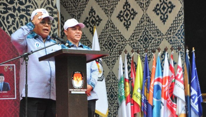 Aminullah-Isnaini Komit Wujudkan Pilkada Damai di Banda Aceh