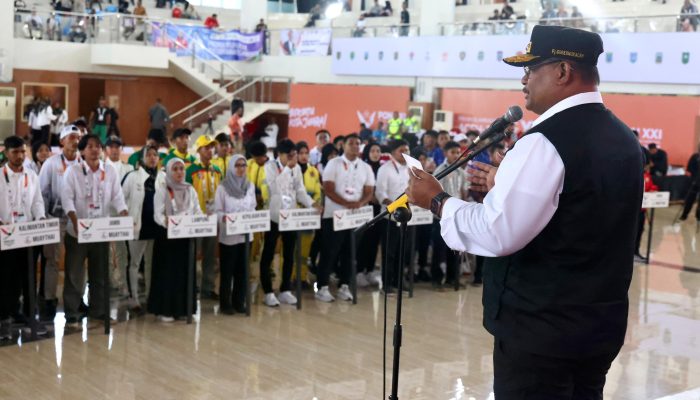 Pj Gubernur Safrizal Buka Cabang Olahraga Muaythai pada PON XXI Aceh-Sumut