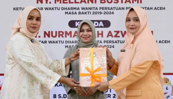 Ny Nurmaziah Azwardi Jabat Plt Ketua DWP Aceh