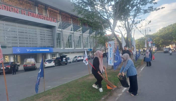 Mulai Bersih-Bersih Venue PON XXI, Dari Stadion Dimurthala Sampai Stadion Harapan Bangsa