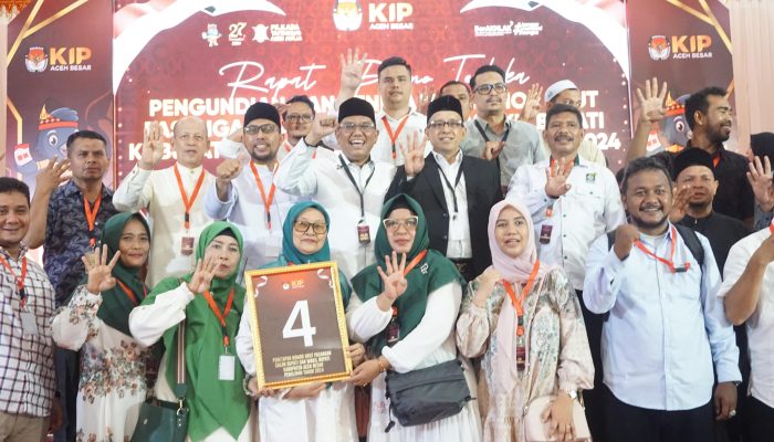 Musannif: Pilihan Tepat, Masa Depan Hebat, Nomor Urut Empat Musannif-Sanusi untuk Aceh Besar Mantap