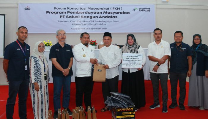 Pj Bupati Aceh Besar Hadiri Forum Konsultasi Masyarakat CSR PT SBA di Lhoknga