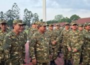 Prabowo Ikut Olahraga-Latihan Baris di Magelang, Tiba Lebih Dulu di Lapangan