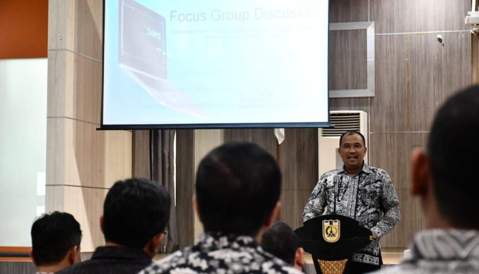 Pemko Banda Aceh Gelar FGD Pengajuan Produk Hukum secara Online