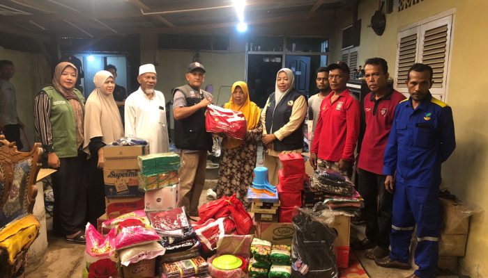 Pemkab Aceh Besar Salurkan Bantuan Masa Panik untuk Korban Kebakaran di Lhoknga