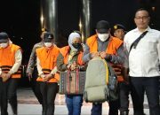 6 Orang yang Ditangkap KPK Terkait OTT di Kalsel Langsung Pakai Rompi Oranye