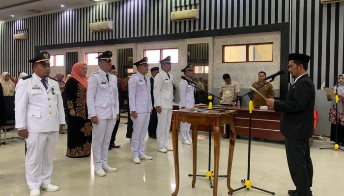 Pj. Bupati Syakir Lantik 15 Pejabat dan Kepala Puskesmas di Lingkungan Pemkab Aceh Tenggara