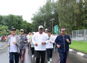 Senam dan Joging, Jum’at Sehat ala Pj Gubernur Safrizal