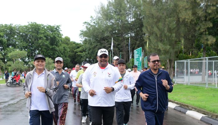 Senam dan Joging, Jum’at Sehat ala Pj Gubernur Safrizal