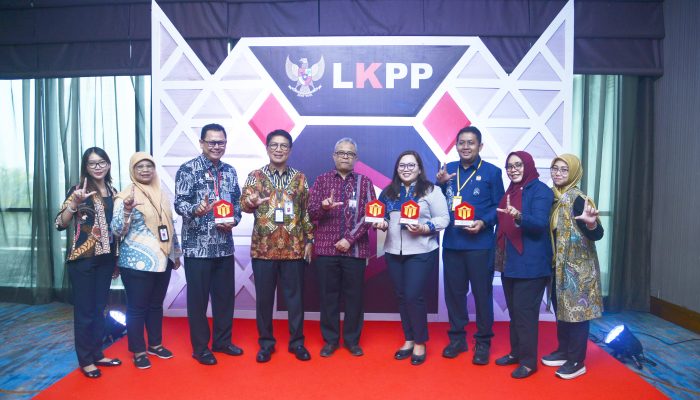 Kemenkumham Raih Penghargaan dari LKPP