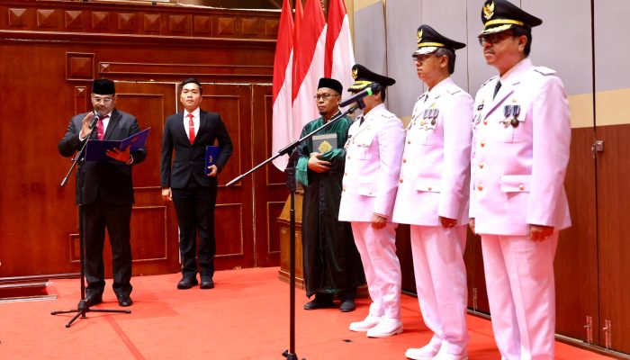 Pj Gubernur Aceh Lantik Tiga Penjabat Bupati