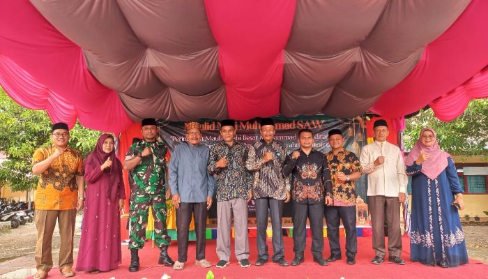 MPD Aceh Besar Lantik Pengurus Komite SMPN 1 Sukamakmur