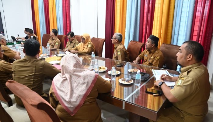 Pemkab Aceh Besar Gelar Rapat Konsultasi Asistensi Laporan Kinerja Pj Bupati